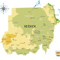 صور خريطة السودان